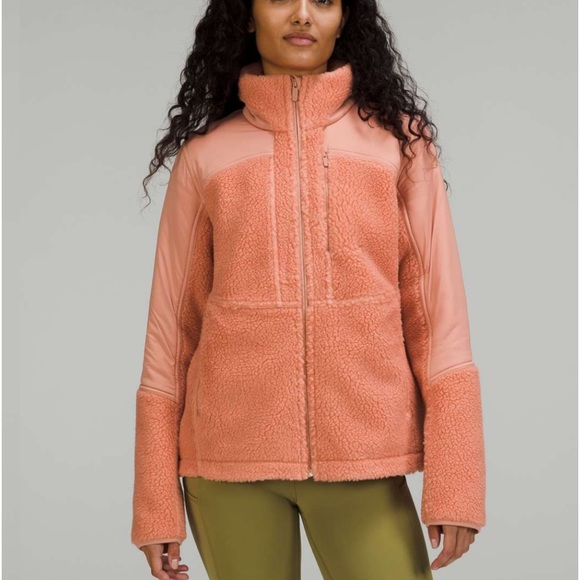 Lululemon fleece jacket size 8 - Picture 1 of 7